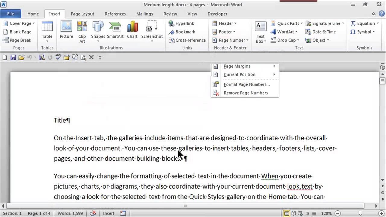 Why Does Word For Mac Keep Scontinuing In A Different Spot?